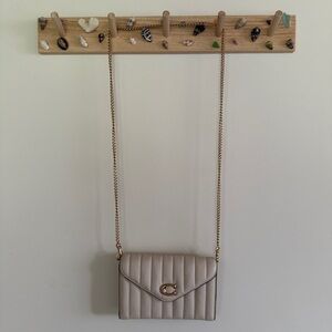 Coach Cream Quilted Bag